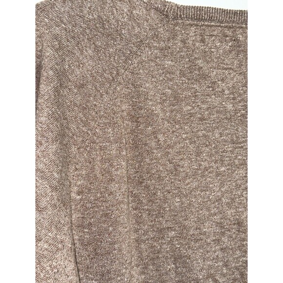 EUC PrAna Breathe Koala Crew Pullover Sweater Mens Large Brown Organic Cotton - Picture 10 of 16